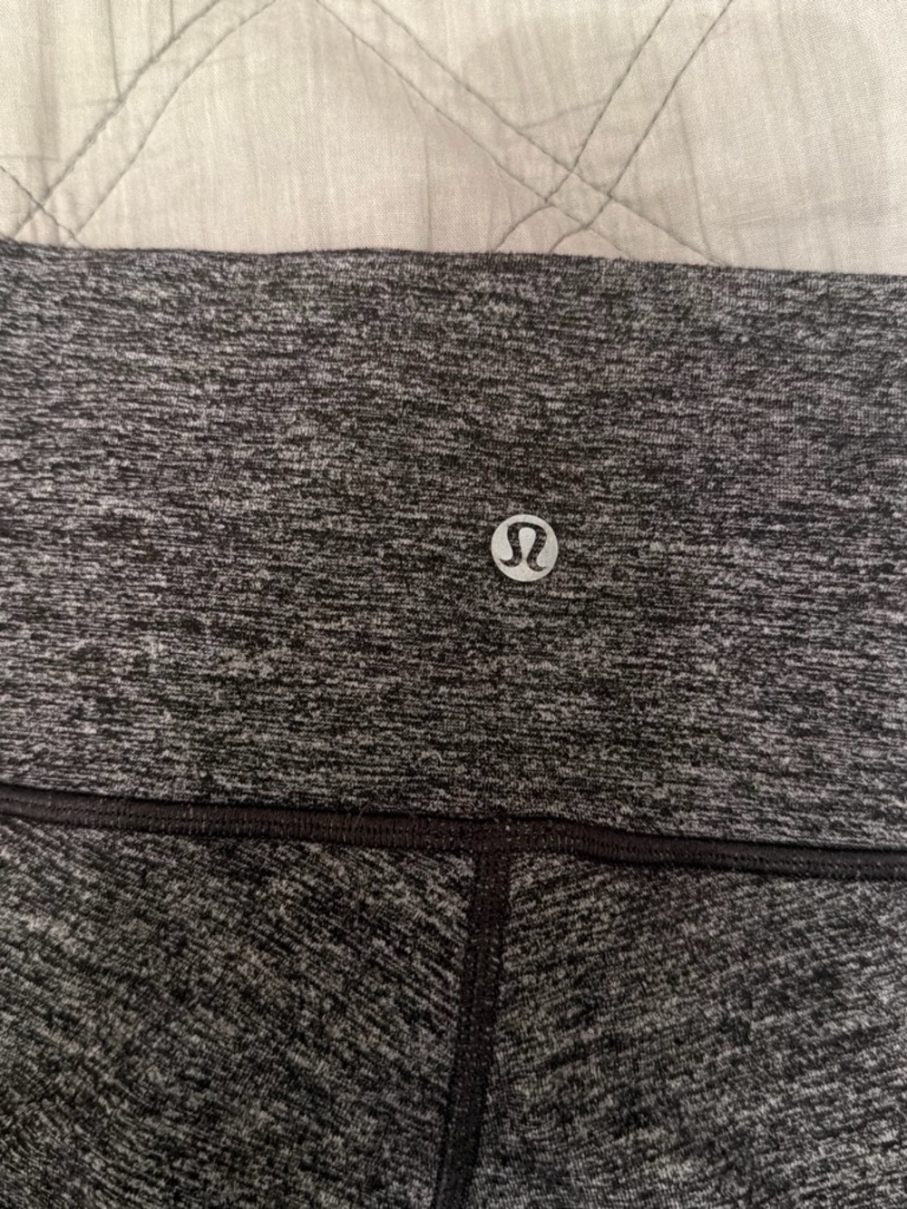lululemon athletica Heathered Charcoal Performance Leggings